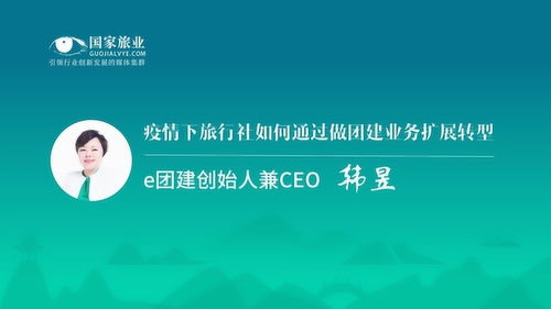 疫情下旅行社如何通过做团建业务扩展转型 e团建创始人兼ceo韩昱